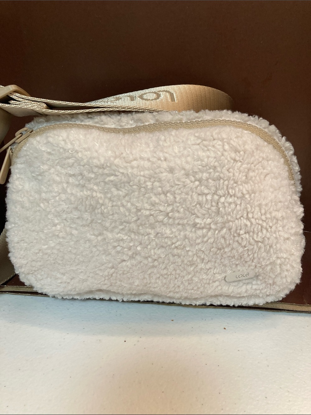 Lole Adjustable Fleece Crossbody Belt Bag - Picture 3 of 7